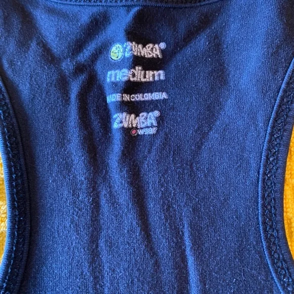 Zumba Racer Back Tank Top - Picture 2 of 4